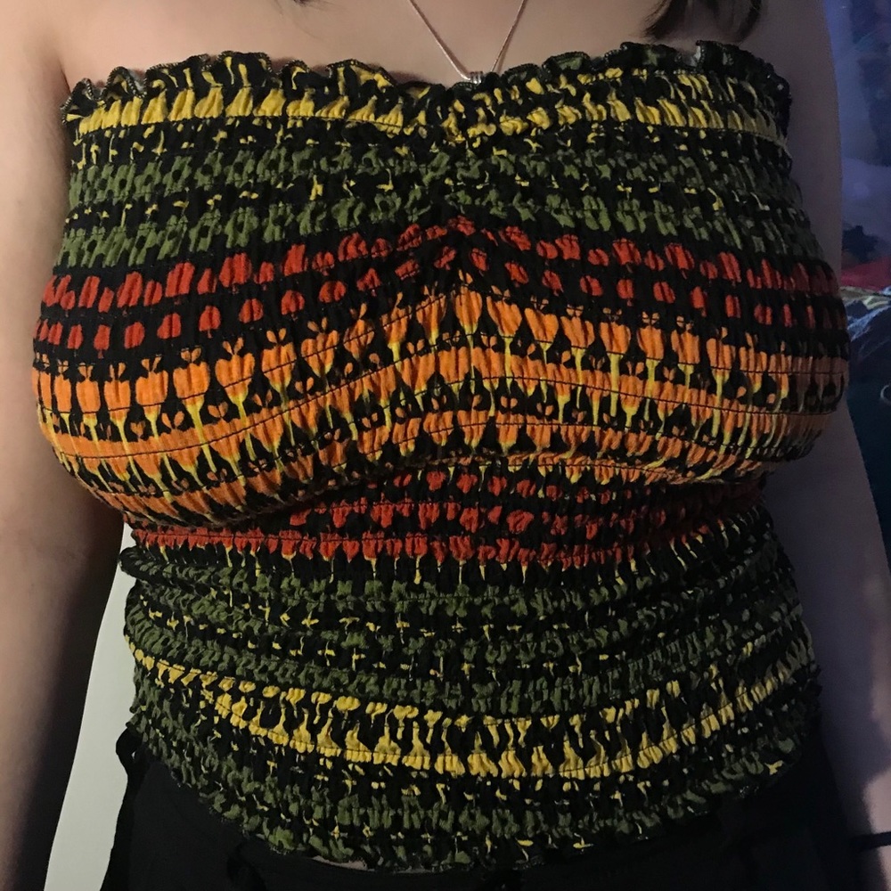 ribbed tube top
